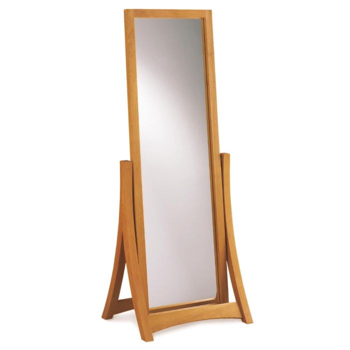 Floor Mirror, Cherry or Walnut