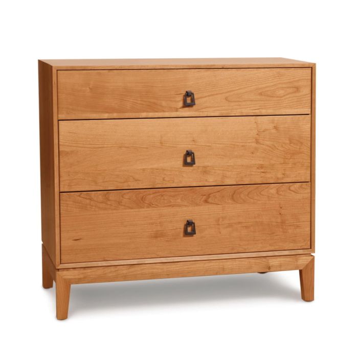 Mansfield 3-Drawer Cherry Nightstand / Dresser