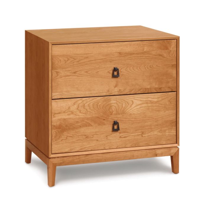 Mansfield 2-Drawer Cherry Nightstand