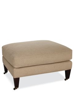 Savannah Ottoman with Casters, available at The Stated Home
