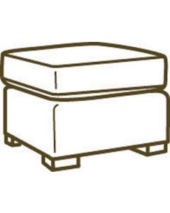 Newport Ottoman, available at The Stated Home