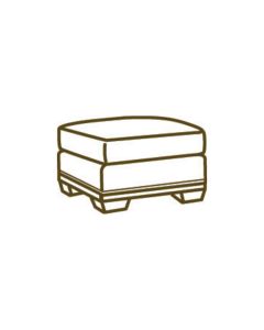 American-made Nashville Ottoman, available at The Stated Home