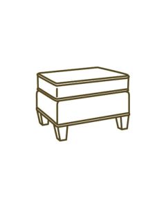 St. Paul Ottoman, available at The Stated Home