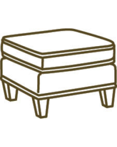 Chicago Ottoman, available at The Stated Home