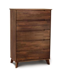 American furniture Copeland Linn Tall dresser in reclaimed walnut